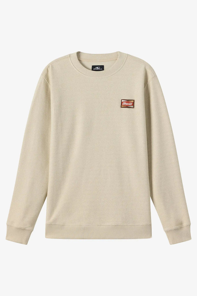 Oneill Mens Sweatshirt Bavaro Solid Crew Neck Fleece