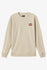 Oneill Mens Sweatshirt Bavaro Solid Crew Neck Fleece