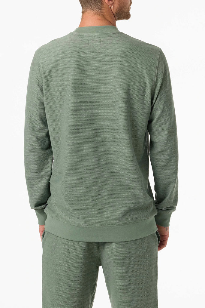 Oneill Mens Sweatshirt Bavaro Solid Crew Neck Fleece