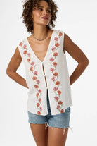 Oneill Womens Tank Top Farren Floral Top