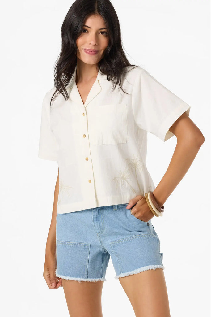 Oneill Womens Shirt O'Riginals Channing Palma