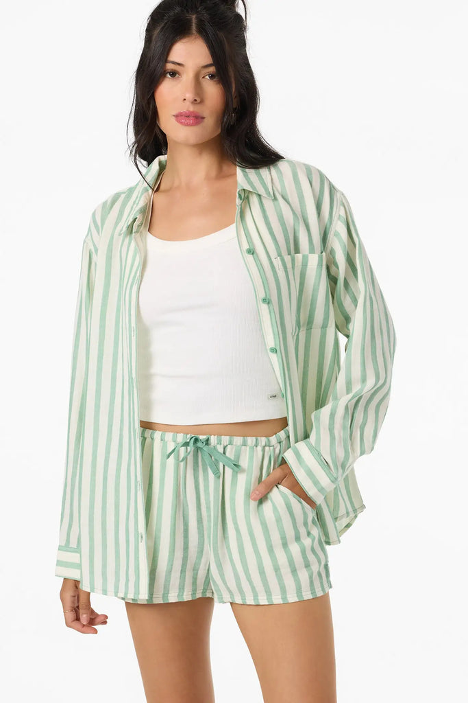 Oneill Womens Shorts Brenda Stripe Beach Shorts