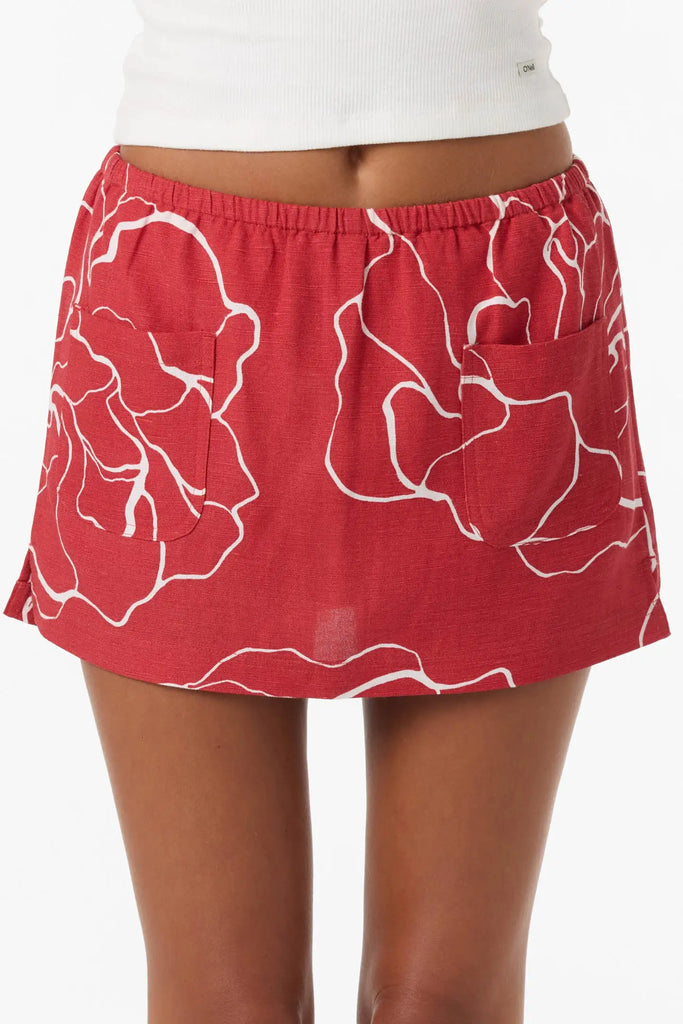 Oneill Womens Skirt Townes Floral Skort