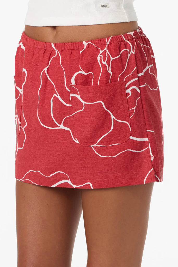 Oneill Womens Skirt Townes Floral Skort