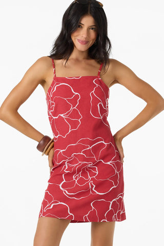 Oneill Womens Dress Cecilia Floral Short Dress