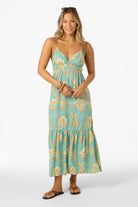 Oneill Womens Dress Julez Tiki Midi