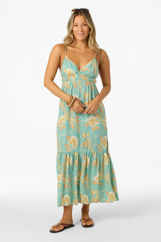 Oneill Womens Dress Julez Tiki Midi