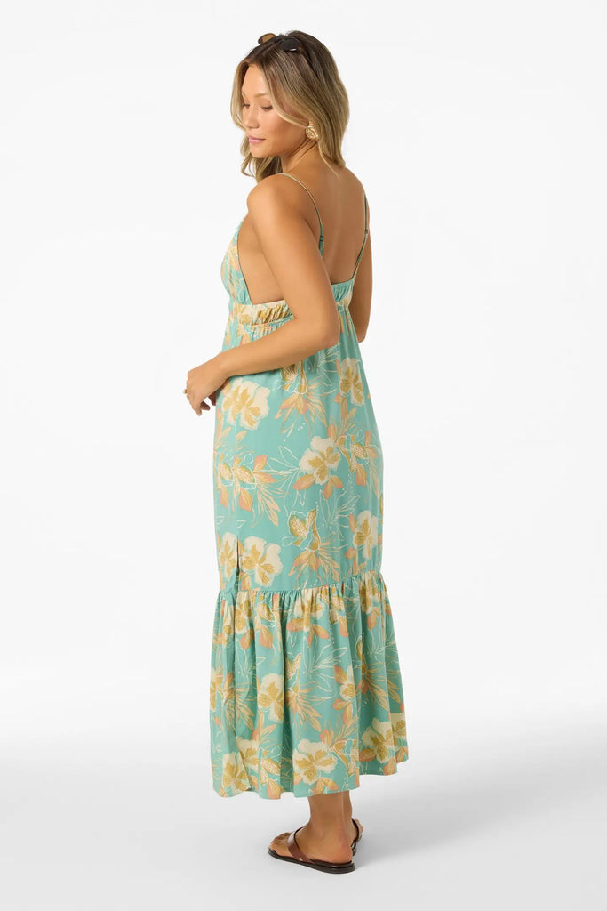 Oneill Womens Dress Julez Tiki Midi