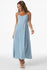 Oneill Womens Dress Linden Stripe Midi