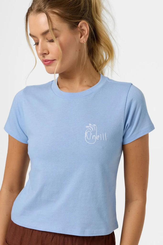 Oneill Womens Shirt Okeedoke Fitted Tee