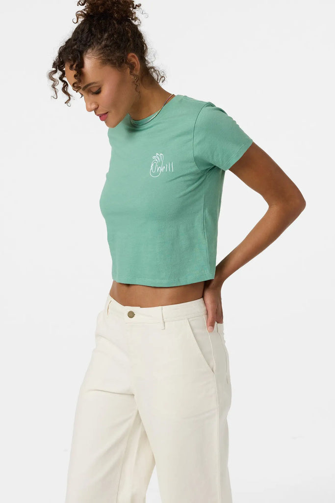 Oneill Womens Shirt Okeedoke Fitted Tee