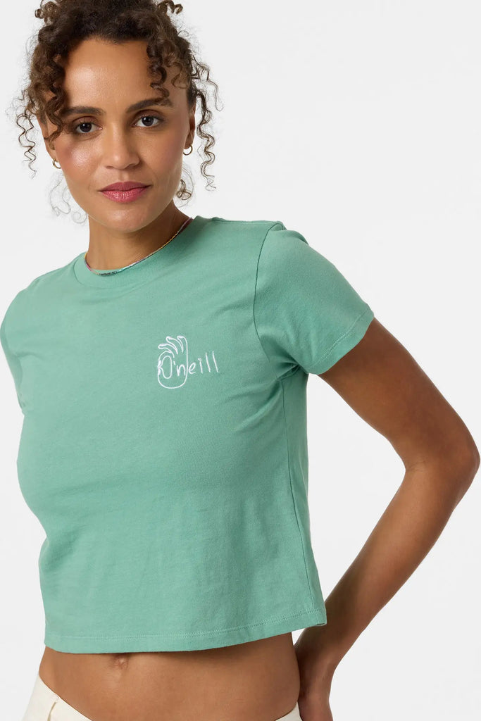 Oneill Womens Shirt Okeedoke Fitted Tee