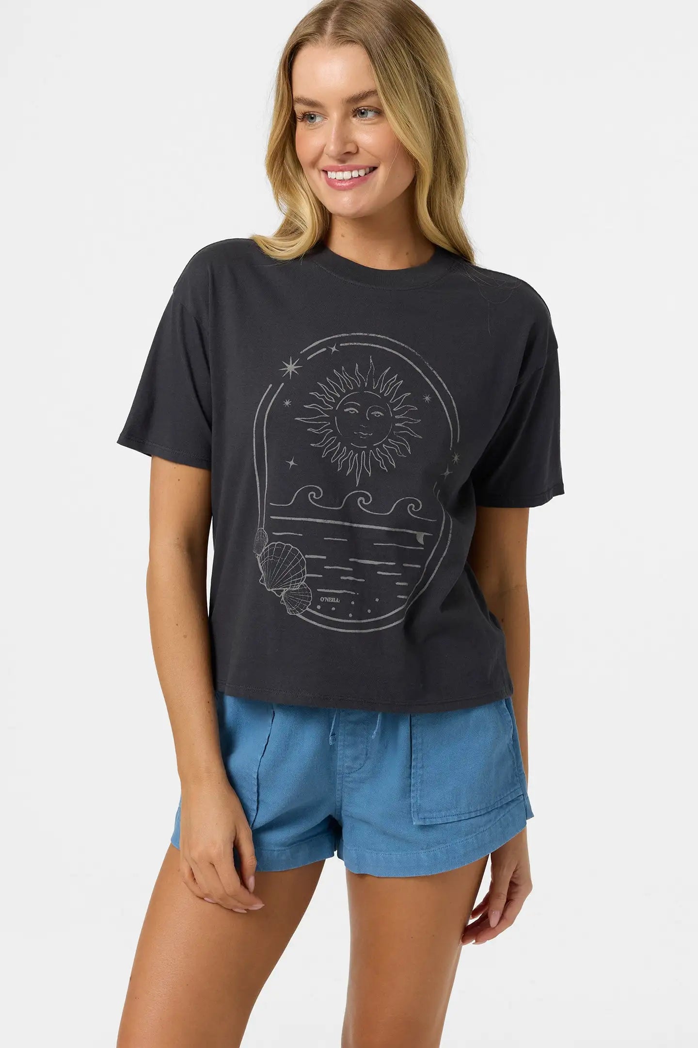 Oneill Womens Shirt Sun Shell Easy Tee