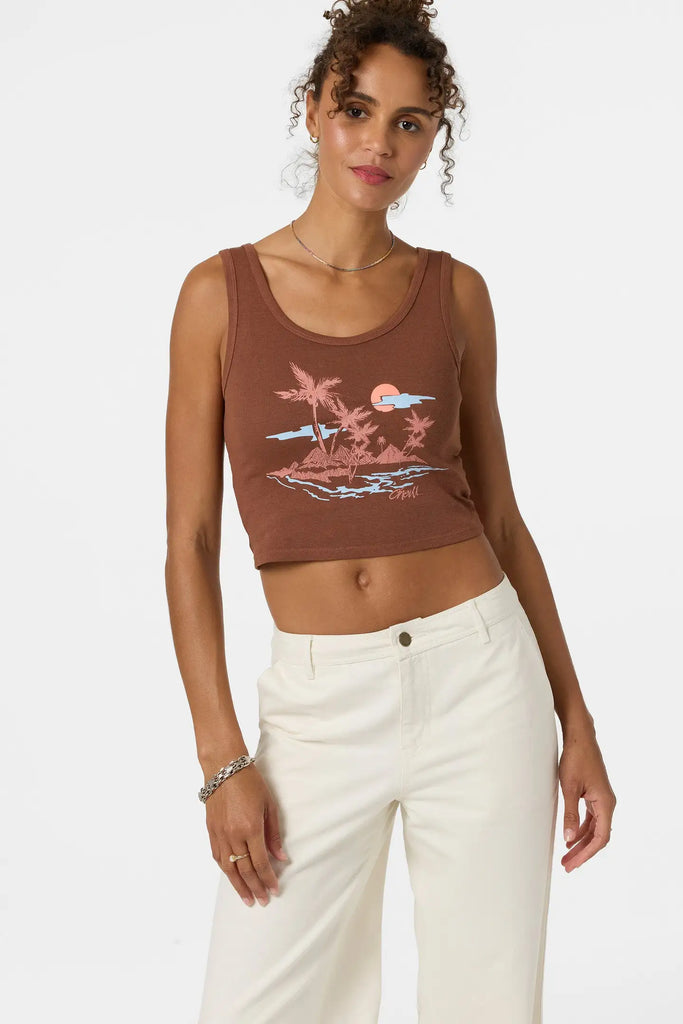Oneill Womens Tank Top Motu Scoop Neck