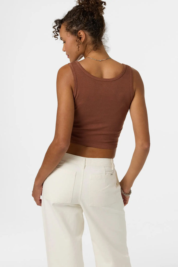 Oneill Womens Tank Top Motu Scoop Neck
