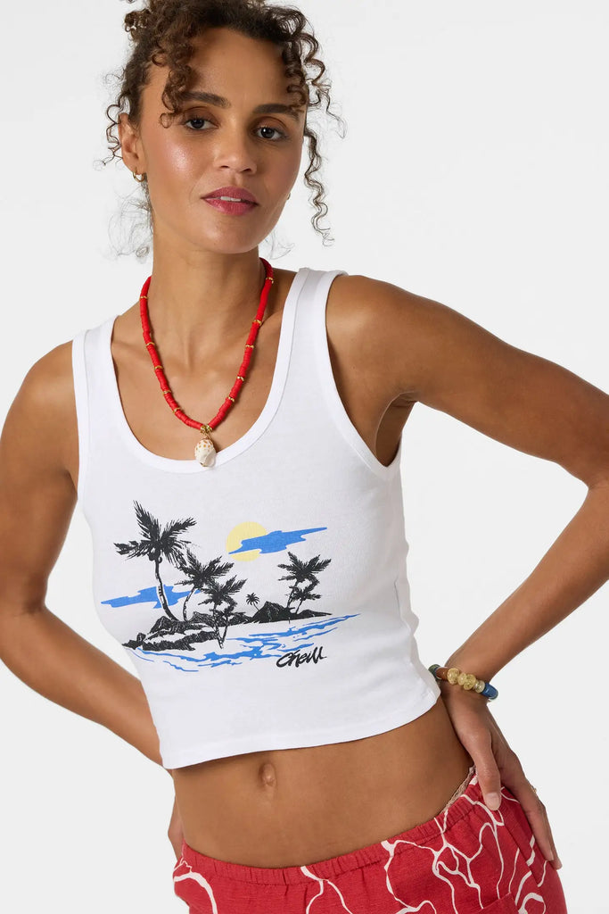 Oneill Womens Tank Top Motu Scoop Neck