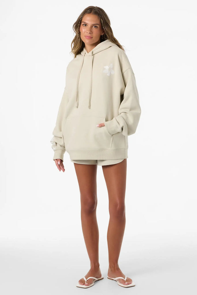 Oneill Womens Sweatshirt Tropic Melt Oversized Hoodie