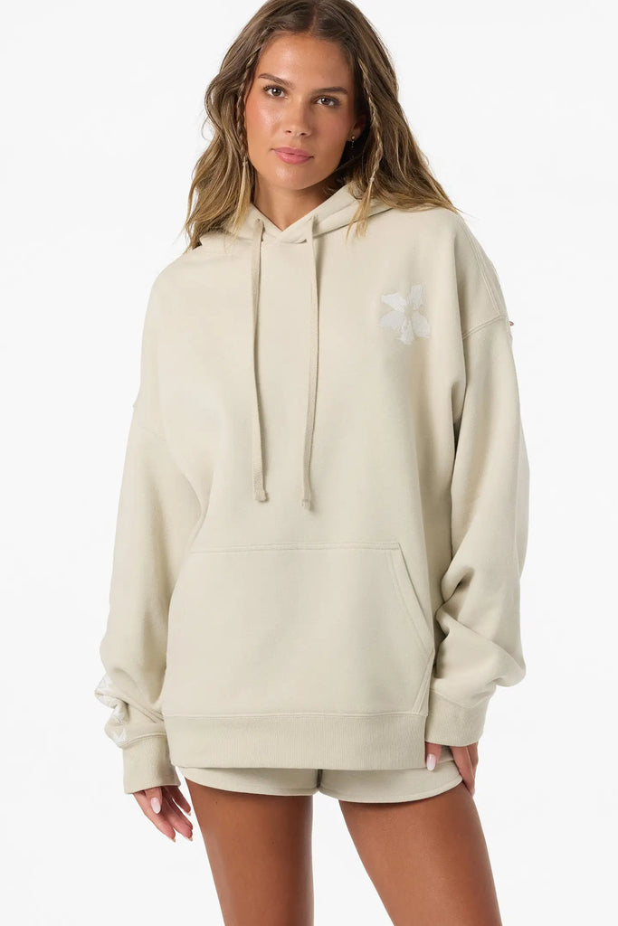 Oneill Womens Sweatshirt Tropic Melt Oversized Hoodie