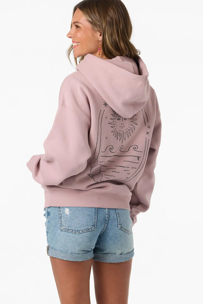 Oneill Womens Sweatshirt Sunshell Relaxed Hoodie