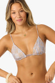 Oneill Womens Bikini Top Nori Tanning Triangle