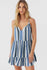 Oneill Womens Dress Cheri Fade Stripe Tiered