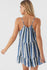 Oneill Womens Dress Cheri Fade Stripe Tiered
