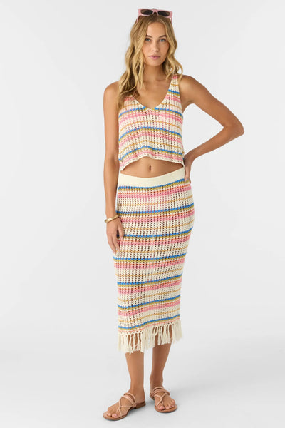 Oneill Womens Tank Top Ryan Striped