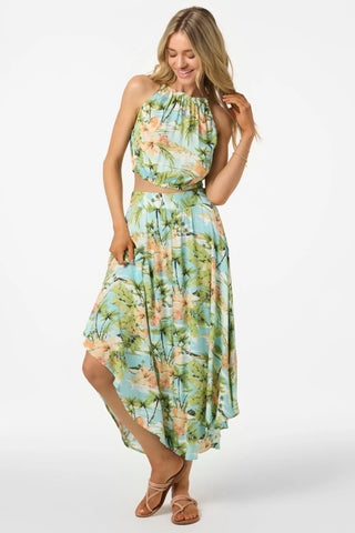 Oneill Womens Skirt Marnie Tropical Maxi