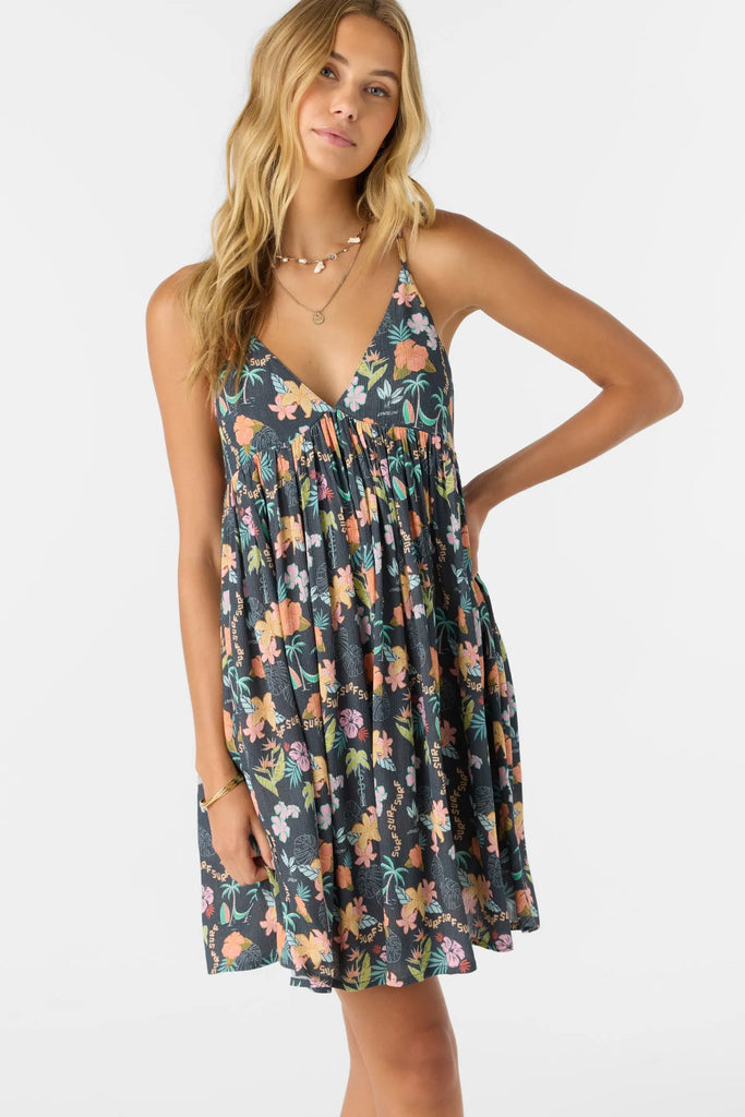 Oneill Womens Dress Loindaflow Mel Mini Printed Oneill Womens Dress Loindaflow Mel Mini Printed