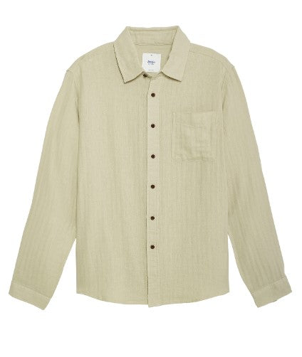 Katin Mens Woven Alan Solid Long Sleeve