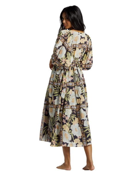 Billabong Womens Dress Lost Cove Midi