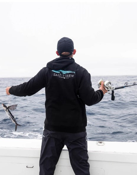 Salty Crew Mens Sweatshirt Brother Bruce Hood Fleece