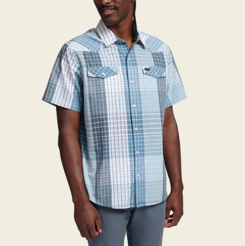 Howler Brothers Mens Woven H Bar B Snapshirt