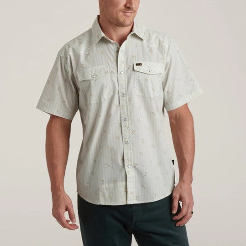 Howler Brothers Mens Woven H Bar B Snapshirt