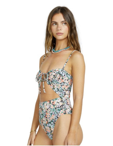 Billabong Womens Swimsuit Sweet Fields Andrew One Piece