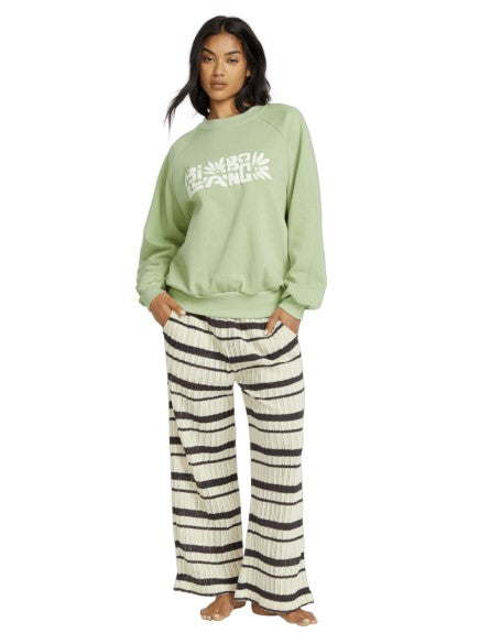 Billabong Womens Sweatshirt The Waves Crew