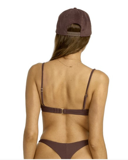 Billabong Womens Bikini Top Tanlines Morgan Underwire