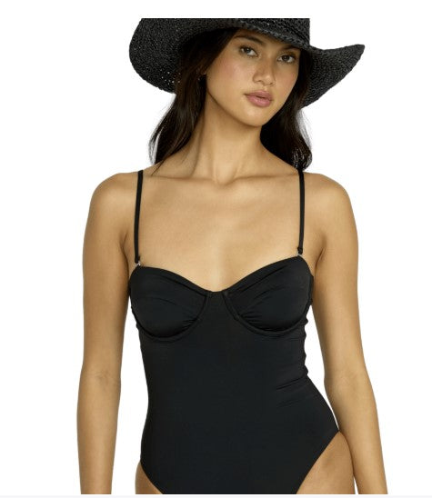 Billabong Womens Swimsuit Sol Searcher Hailey Underwire One Piece