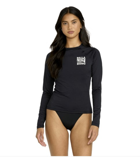 Billabong Womens Rashguard Sol Seacher Long Sleeve