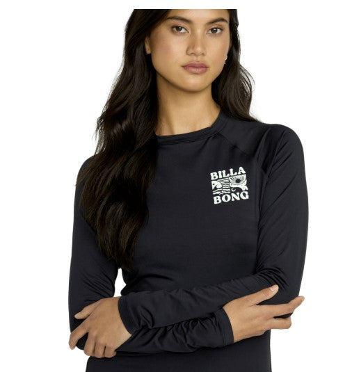Billabong Womens Rashguard Sol Seacher Long Sleeve