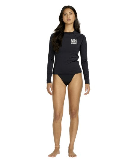 Billabong Womens Rashguard Sol Seacher Long Sleeve