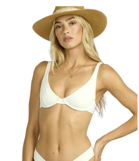 Billabong Womens Bikini Top Wander Over Ruby Underwire