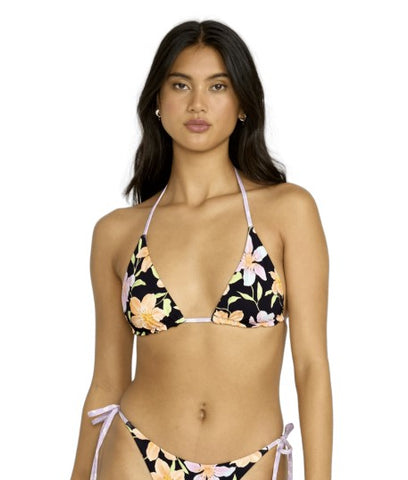 Billabong Womens Bikini Top Twin Sol Reversible Multi Tri