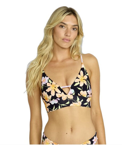 Billabong Womens Bikini Top Twin Sol Reversible V Neck Cami