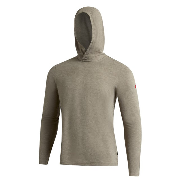 Florence Marine X Mens Shirt Airtex Long Sleeve Hooded