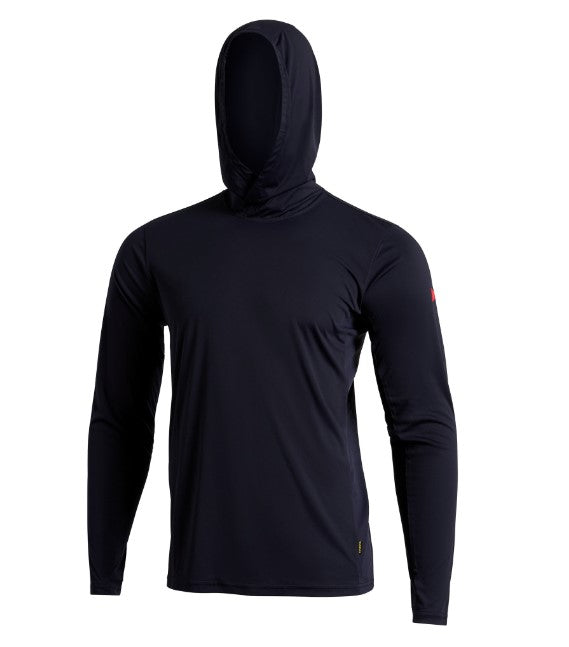 Florence Marine X Mens Shirt Sun Pro LS Crossover Hooded UPF