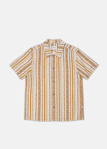 Rhythm Mens Woven Paisley Stripe