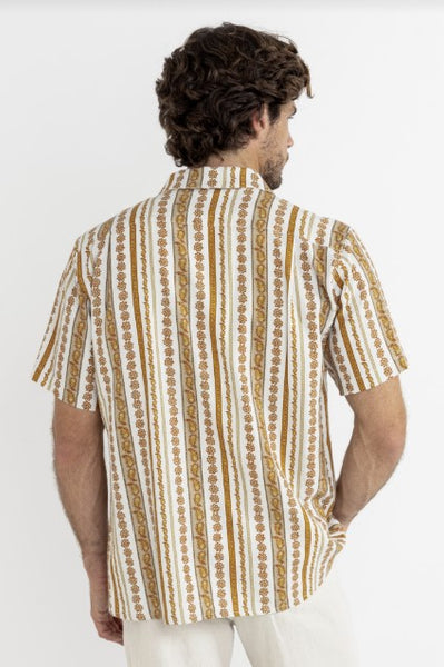 Rhythm Mens Woven Paisley Stripe