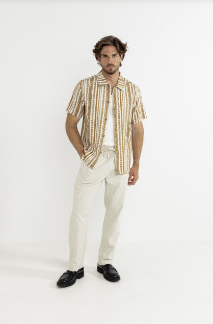Rhythm Mens Woven Paisley Stripe