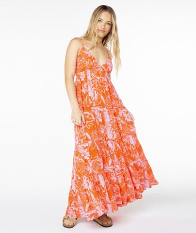Roxy Womens Dress Warm Rays Maxi